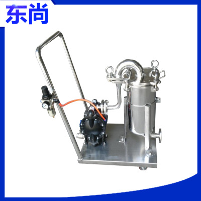 厂家生产 工业高效袋式过滤机 耐酸碱袋式过滤机