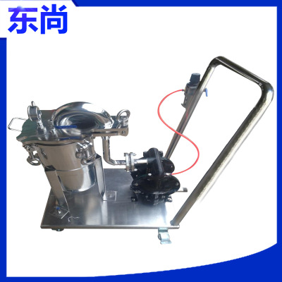 厂家直销 不锈钢袋式加压过滤机 单袋式精密过滤机 (2)